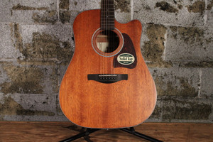 Ibanez AW54CE Open Pore Natural (Solid Top!)