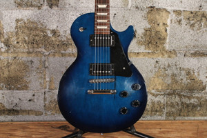 2011 Gibson Les Paul Studio Transparent Blue w/Coil splits w/OHSC
