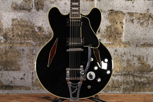Epiphone Shinichi Ubukata Signature ES-355 Ebony w/ OHSC & Case Candy (Used)