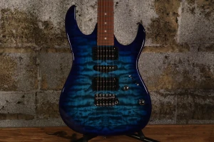 Ibanez GRX70QA Transparent Blue Burst