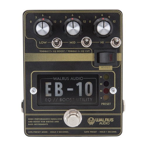 Walrus Audio EB-10 Preamp // EQ // Boost