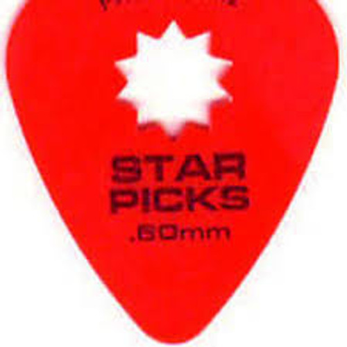 Star Pick .50 Red Thin