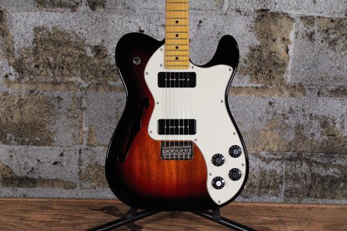 2012 Fender Modern Player Thinline Telecaster 3 Color Sunburst (Used)
