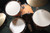 Ludwig Drum Kit Natural Wood Grain with Cymbals & Hardware (Used)