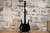 Danelectro Red Hot Longhorn Semi-Hollow Bass Black