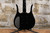 Danelectro Red Hot Longhorn Semi-Hollow Bass Black