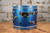 1972 Rogers Londoner Pacific Blue 14/16/22 Drum Shells Only