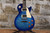 2017 Epiphone Les Paul Standard Plus Top Transparent Blue w/ Epiphone Hard Case