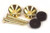 Peavey Strap Buttons  (Gold)