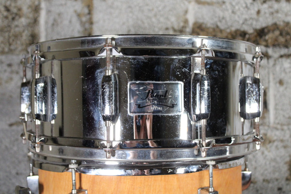Ludwig Drum Kit Natural Wood Grain with Cymbals & Hardware (Used)