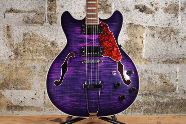 Grote Jazz Electric Purple w/ Case (Used)