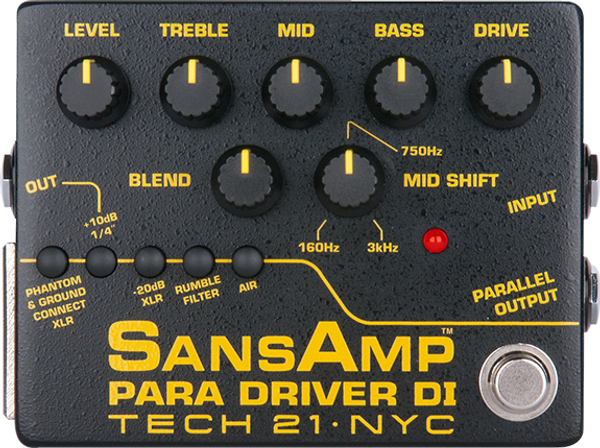 Tech 21 Sans Amp Para Driver DI