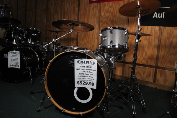 Mapex Mars Drum Kit with Cymbals & Hardware (Used)