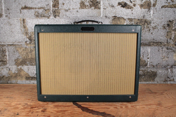 Fender Hot Rod Deluxe III Limited Edition Emerald Green Tolex 1X12 Tube Combo Amp w/ Cover (Used)