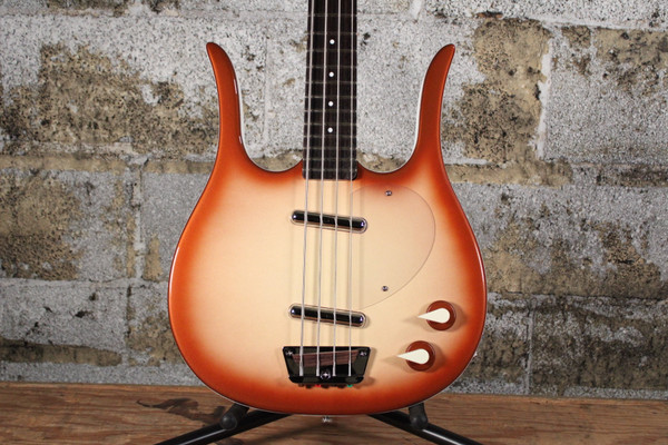 Danelectro '59 Longhorn Short Scale Copper Burst