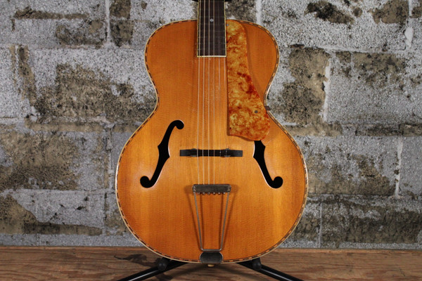 1930s S.S. Stewart Blonde Archtop