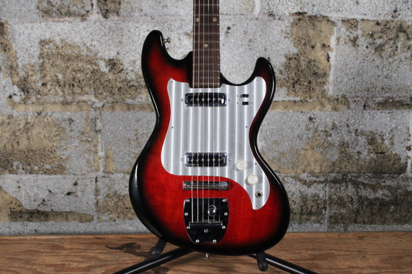 1960s Swinger by Kingston Red Burst (Made in Japan)