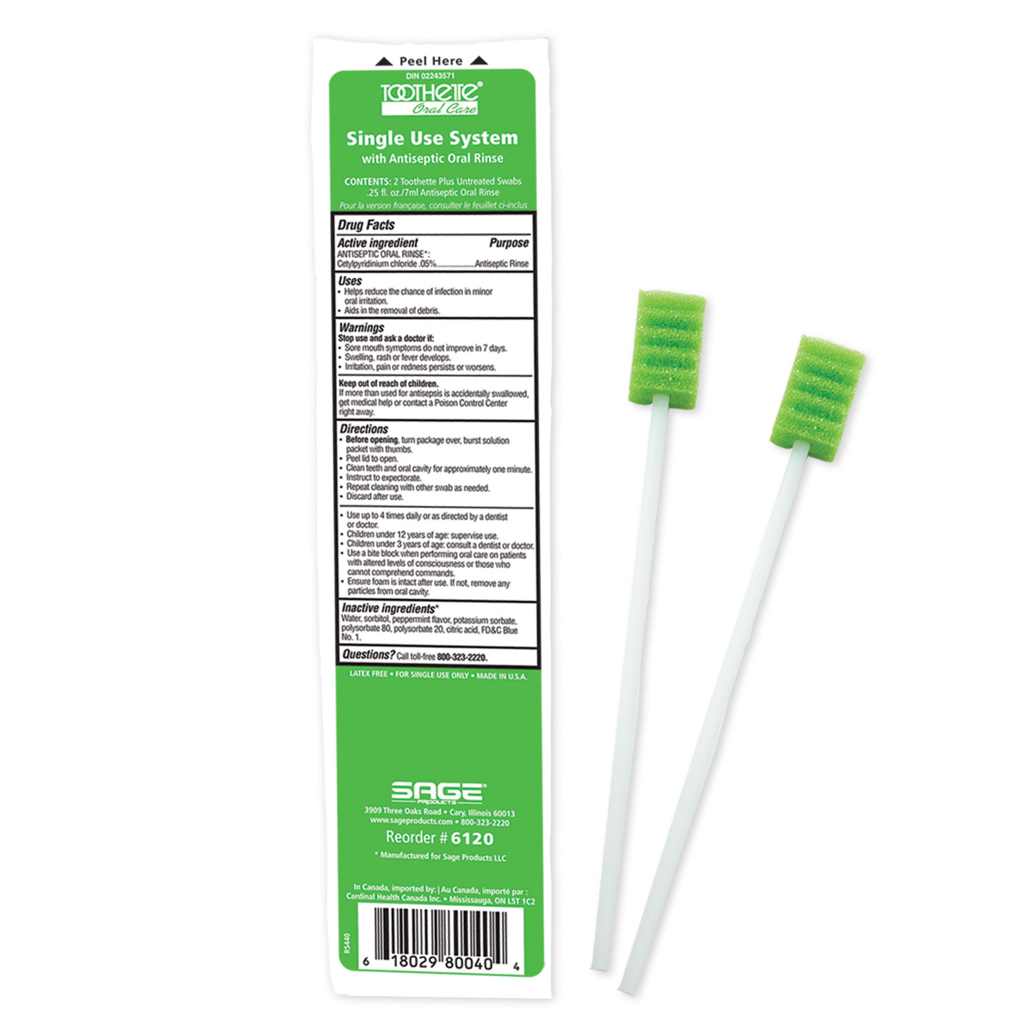 Oral Care Swabs & Supplies for Caregivers Stryker Home Care