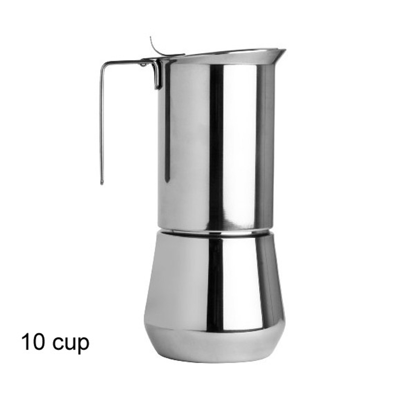  GOWENIC 2 Cup Stovetop Espresso Maker, Moka Pot Classic Italian Coffee  Maker Espresso Maker Stovetop, 100ML Double Head Stainless Steel, DIY  Conduit Coffee Pot: Home & Kitchen