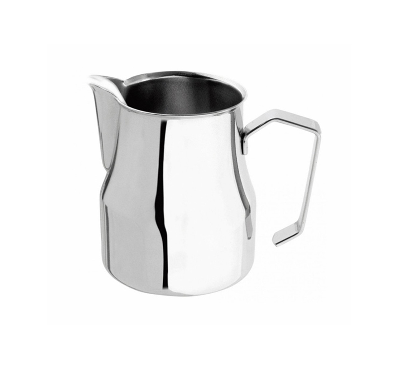 Motta 35cl Stainless Steel Professional Milk Pitcher, 11.8 Fluid Ounce, Red