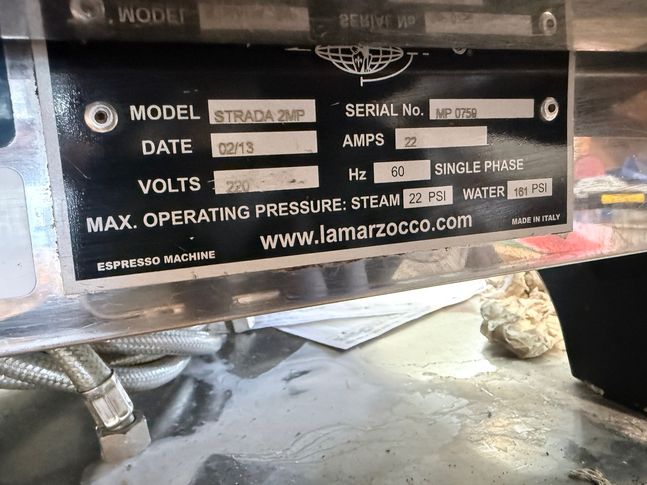 La Marzocco Strada Espresso Machine