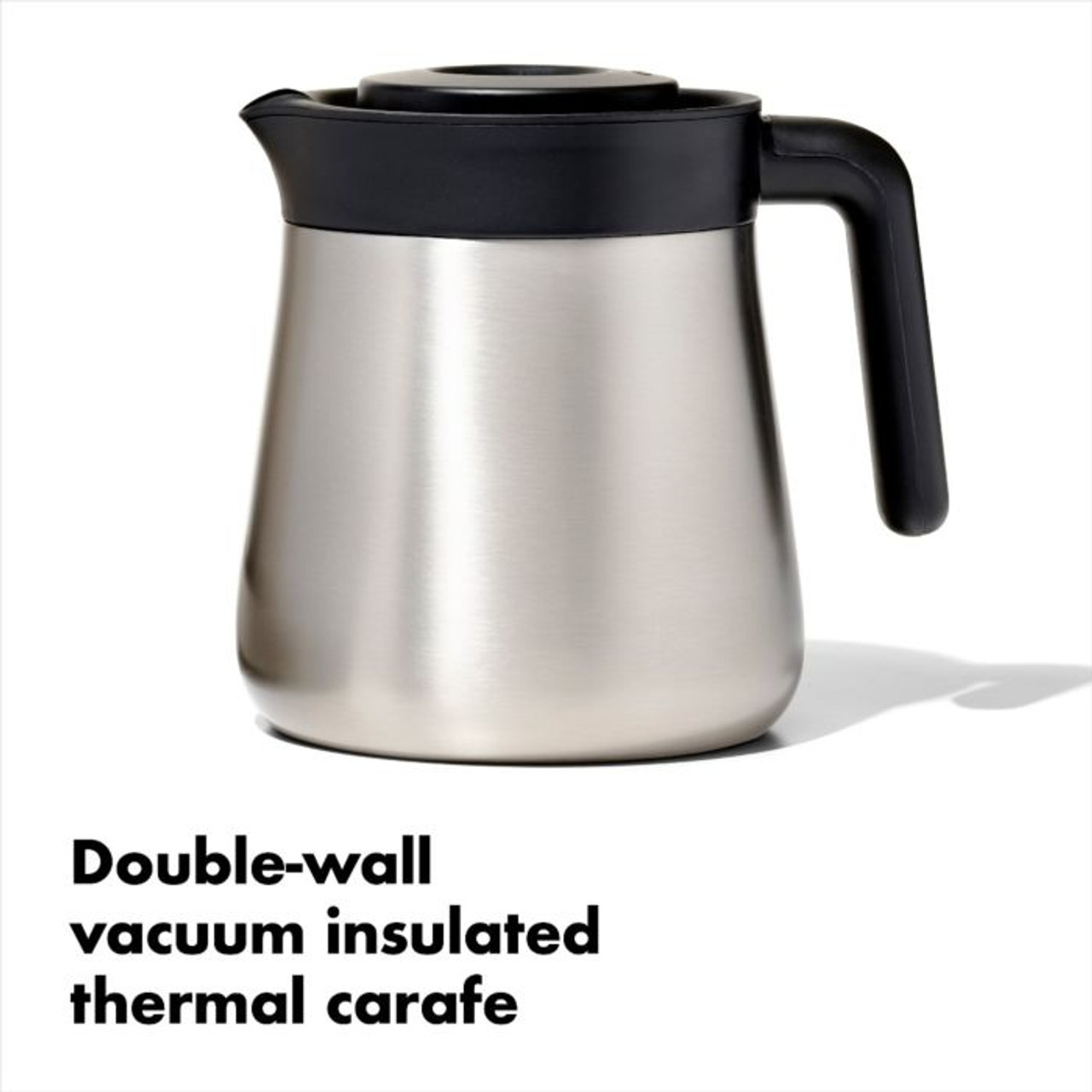 Stainless Steel Thermal Coffee Carafe - Double Walled Vacuum
