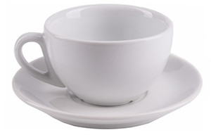 Bright White I.P.A Italian Cappuccino Cups for Latte Art