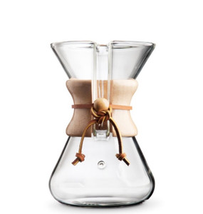 Chemex hand blown 5 cup coffee maker