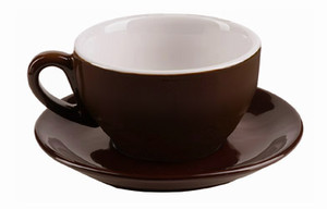 IPA dark brown cappuccino cup IPA dark brown cappuccino cup