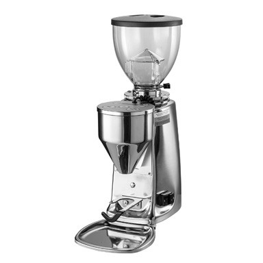 Mazzer Mini E Electronic Timed Espresso Grinder| Polished Finish