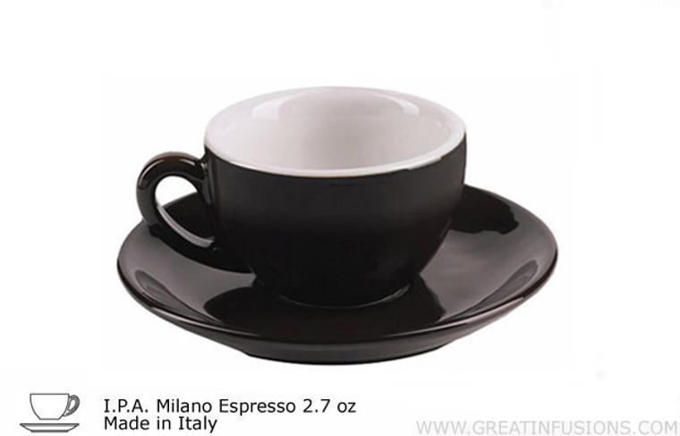 Black Espresso Cups