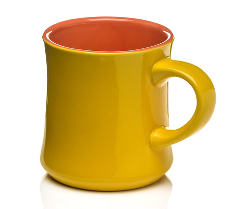 Yellow Diner Mug