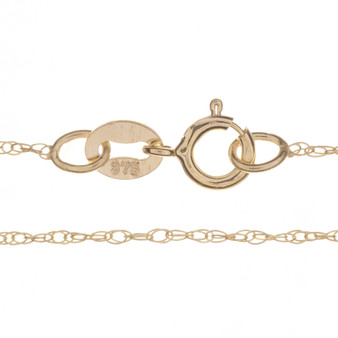 9ct Gold Prince of Wales Chain - 0.8mm