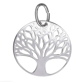 STS Large Round Tree of Life Charm