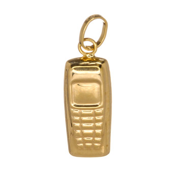 9ct Gold Mobile Phone Charm