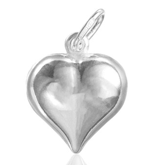 STS Puffed Heart Charm - Medium