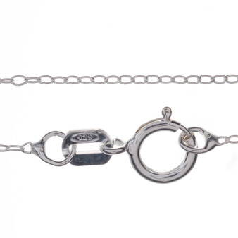 x5 Fine Oval Trace Chains - 0.8mm