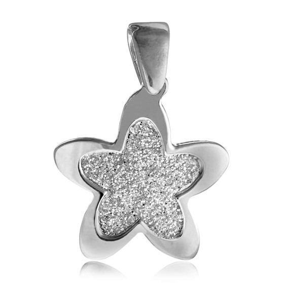 STS Glitter Star Charm