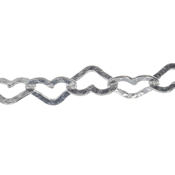 MCL045 - 3mm Heart Link Bracelet