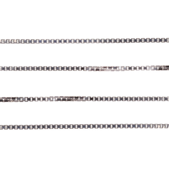 x10 BOX015 Box Chains - 1mm