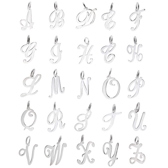 STS Large Script  Initial Alphabet Letter Charm
