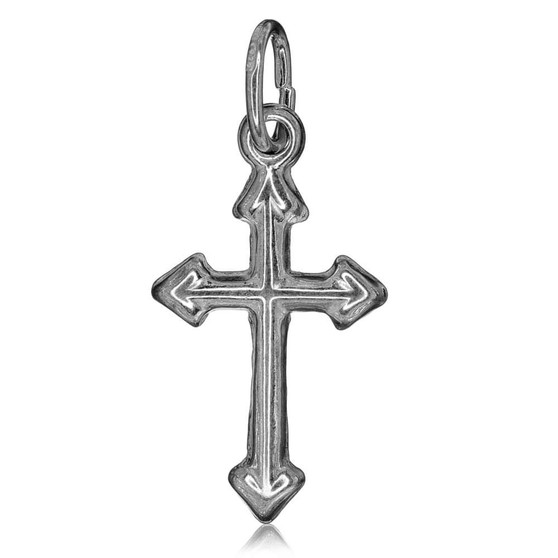 STS Arrow Design Cross Charm