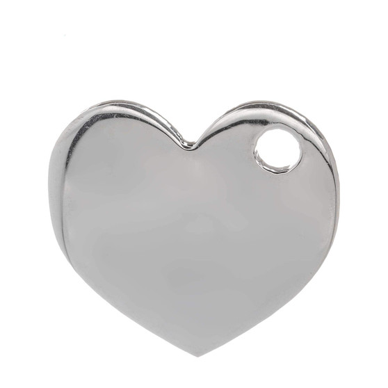 Personalised STS Medium Love Heart Tag Charm