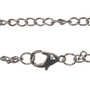 Plated Curb Chains - 2mm