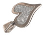 STS Glitter Heart Charm
