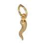 9ct Gold Horn of Good Luck Charm (small)