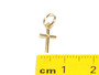 9ct Gold Tiny Religious  Cross Charm