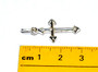 STS Arrow Design Cross Charm