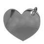 Personalised STS Large Love Heart Tag Charm