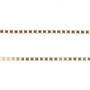 9ct Gold Box Chain - 0.8mm